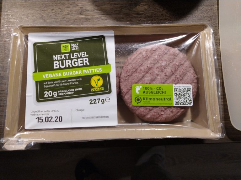 Next Level Burger Verpackung