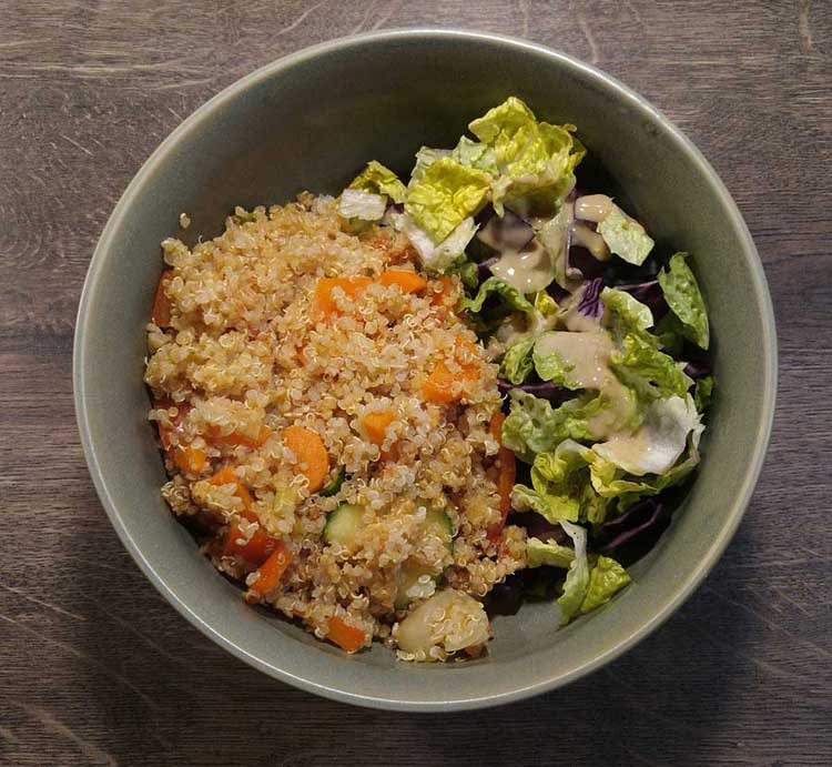 Vegane Quinoa Bowl Rezept